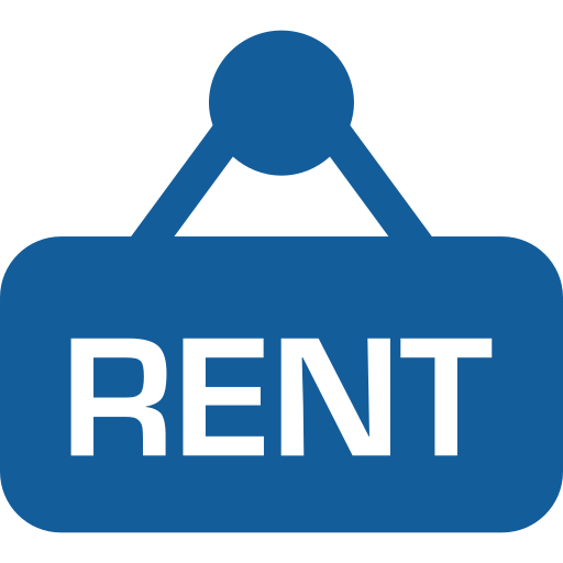 Hanging rent sign Animation